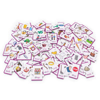 Junior Learning JL656 Rhyming Puzzles all pieces mixed