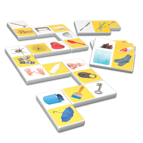 Junior Learning JL672 Things That Go Together Dominoes pieces