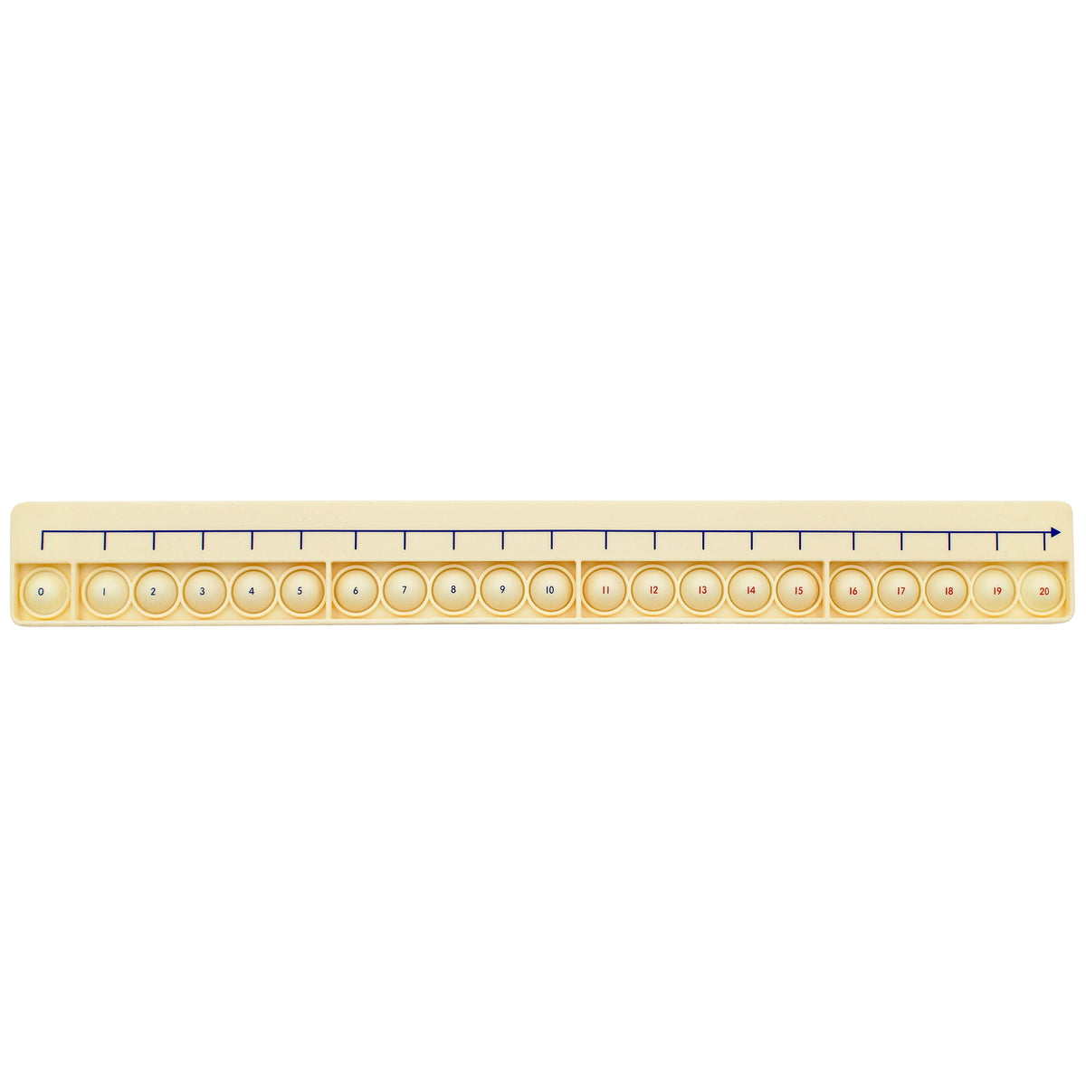 Number Line Bubble Board