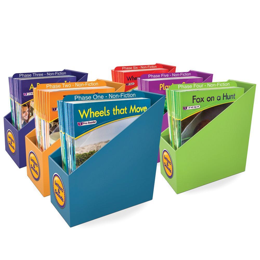 Junior Learning JL978 Letters and Sounds Set 1 - Complete Set on book holder