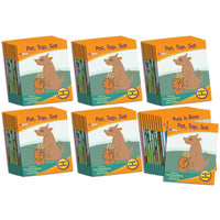 Junior Learning JL957 Letters and Sounds Phase 2 Set 1 Fiction - 6 Pack all books