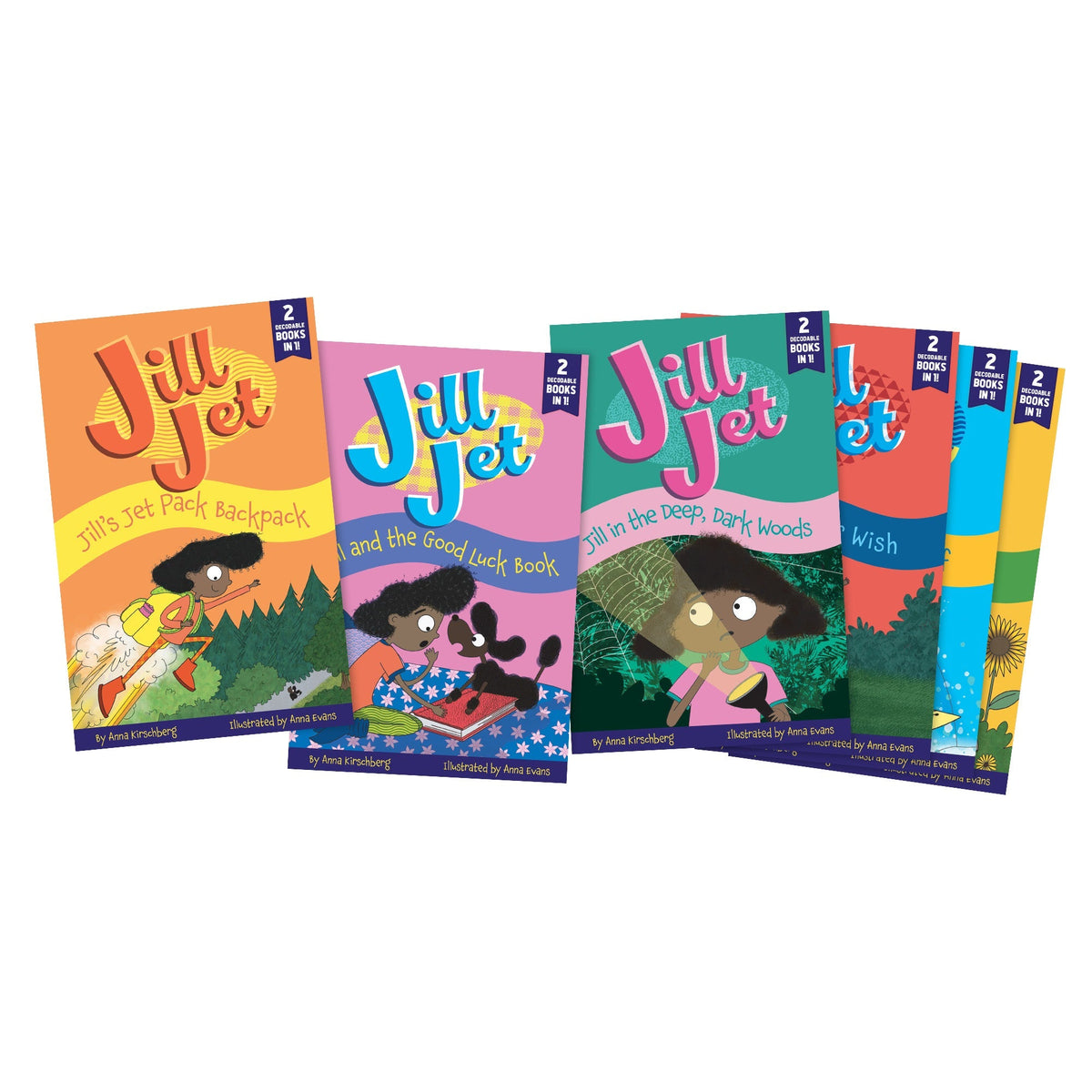 Jill Jet - Decodable Chapter Books - Boxed Set