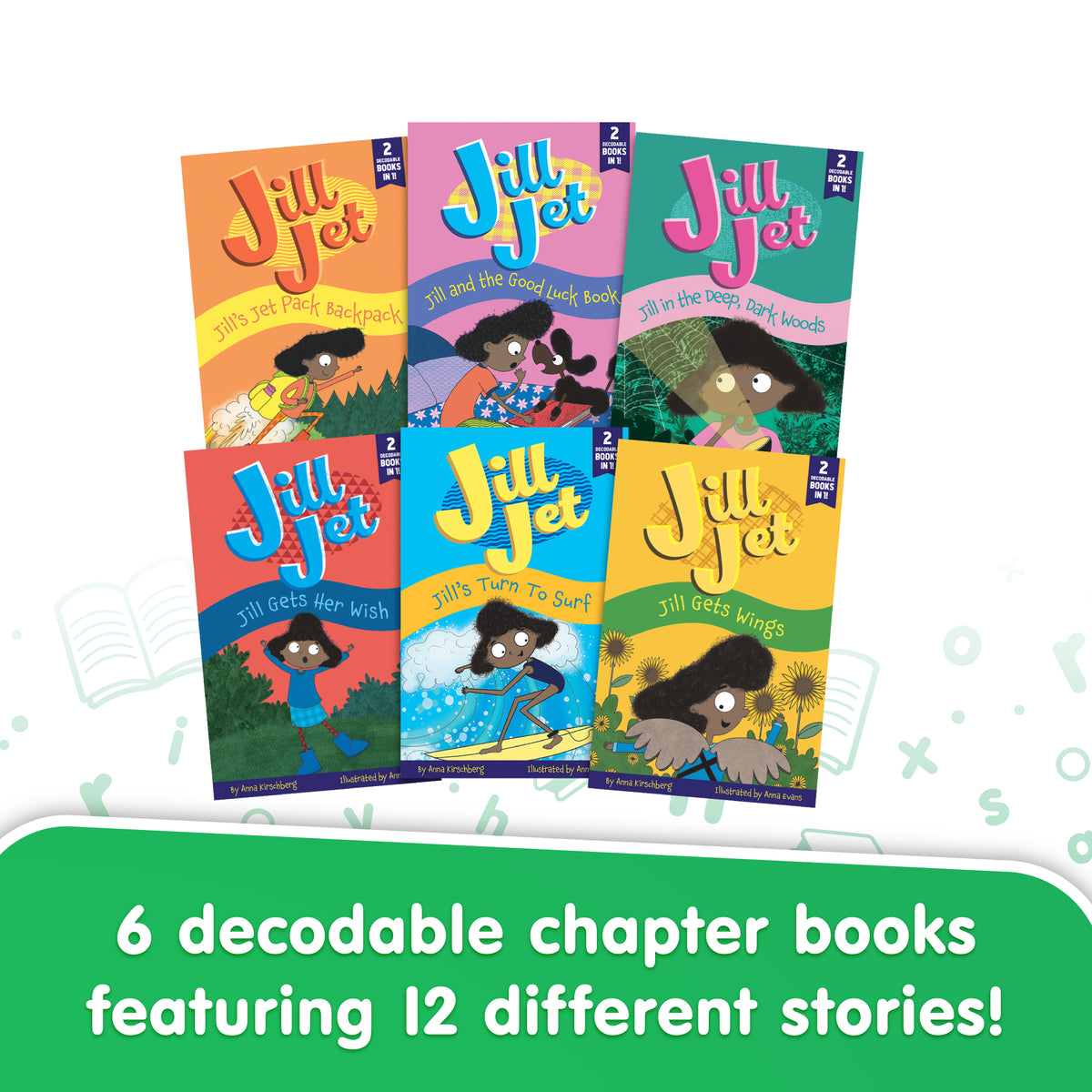 Jill Jet - Decodable Chapter Books - Boxed Set