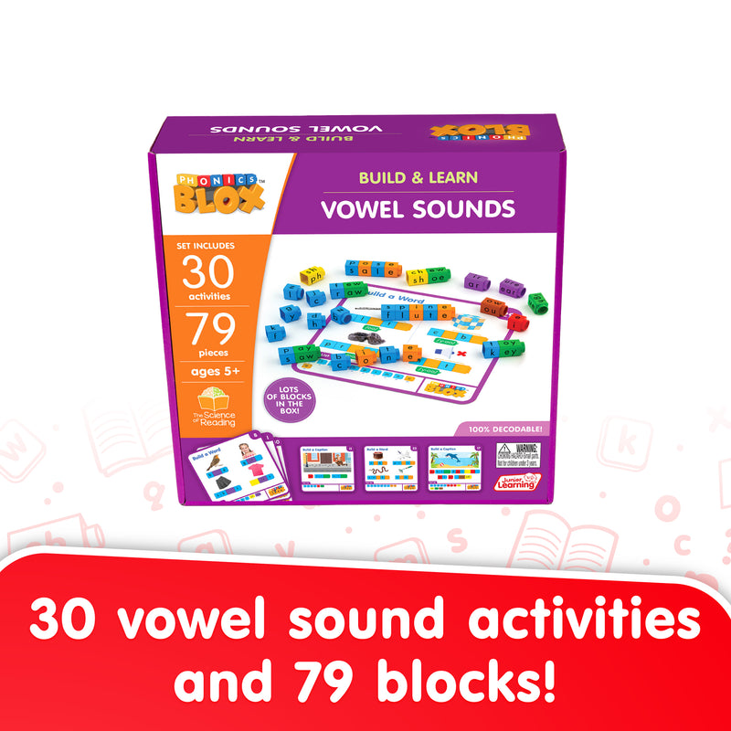Vowel Sounds - Phonics Blox – Junior Learning UK