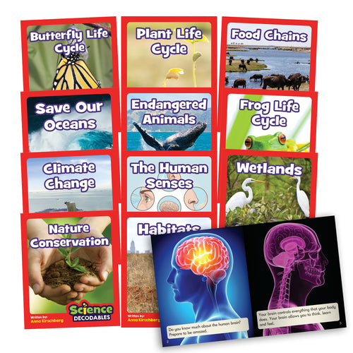 Junior Learning BB104 Science Decodables Phase 6 Non-Fiction all books