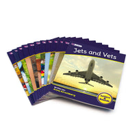 Junior Learning BB113 Letters and Sounds Phase 3 Set 2 Non-Fiction all books fanout