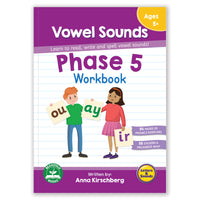 Junior Learning BB122 Phase 5 Vowel Sounds Workbook