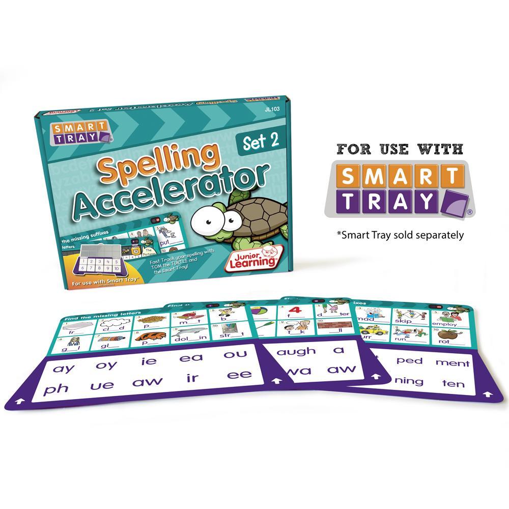 Junior Learning JL103 Spelling Accelerator (Set 2) box and cards