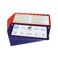 Junior Learning JL110 Reading Comprehension (Set 1) cards stacked