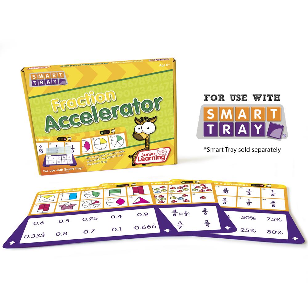 Junior Learning JL117 Fraction Accelerator box and cards