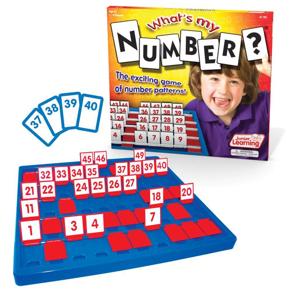 Junior Learning JL150 What's My Number? box and content