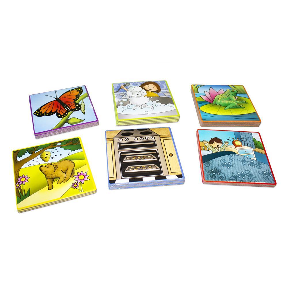 Junior Learning JL177 Sequencing Snakes cards stacked
