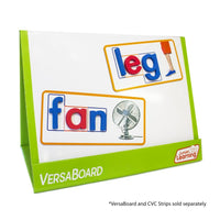 Junior Learning JL196 Rainbow Letters Print with VersaBoard and CVC Strips