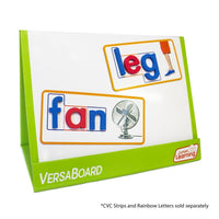 Junior Learning JL198 CVC Word Stips and Rainbow Letters on Versaboard