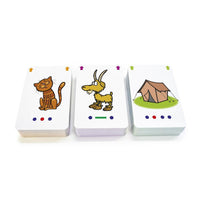 Junior Learning JL211 Decoding Flashcards stacked cards