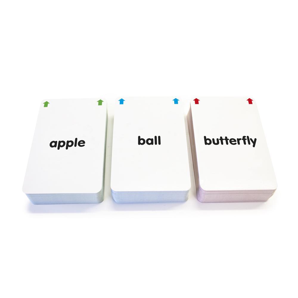 Junior Learning JL214 Noun Flashcards cards stacked