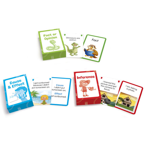 Junior Learning JL217 Comprehension Flashcards deck and cards