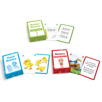 Junior Learning JL219 Memory Flashcards decks and cards