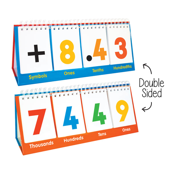 Junior Learning JL267 Place Value Flips double sided
