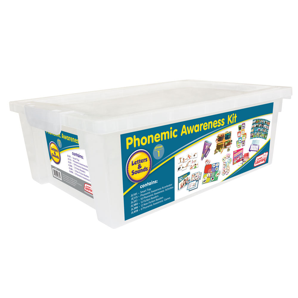 Junior Learning JL271 Letters and Sounds Phase 1 Phonemic Awareness packaging