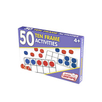 Junior Learning JL321 50 Ten Frame Activities box angled left