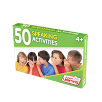 Junior Learning JL350 50 Speaking Activities box angled left