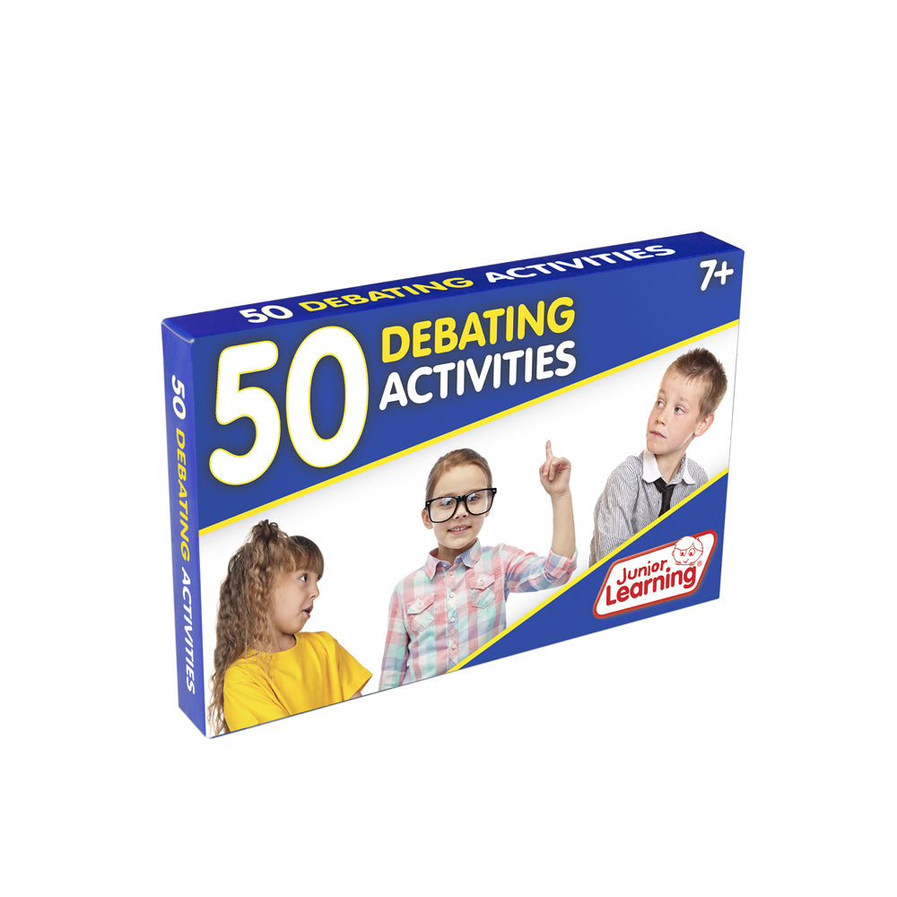 Junior Learning JL358 50 Debating Activities box angled right