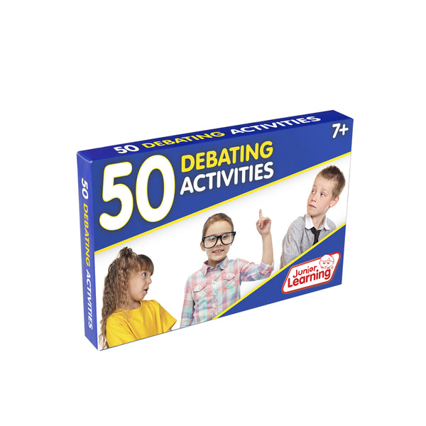 Junior Learning JL358 50 Debating Activities box angled right