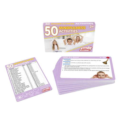 Junior Learning JL360 50 Mindfulness Activities box and cards