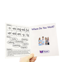 Junior Learning JL391 Letters and Sounds Phase 6 Set 1 Non-Fiction information page