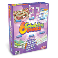 Junior Learning JL404 6 Calculating Games front box