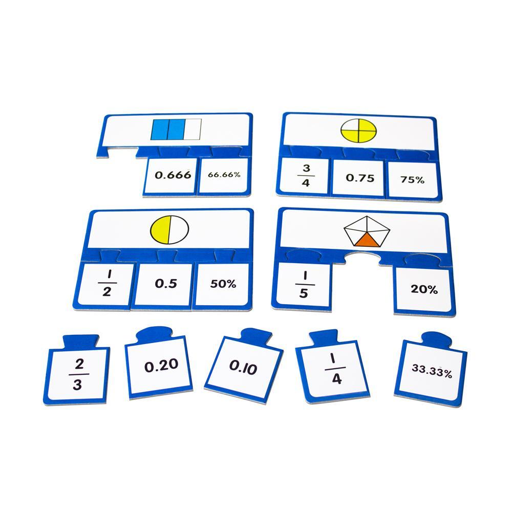 Junior Learning JL404 Fraction Puzzle Game