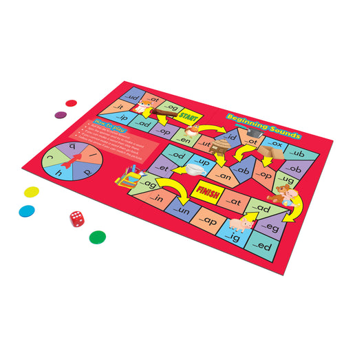 Junior Learning JL422 Beginning Sounds board game