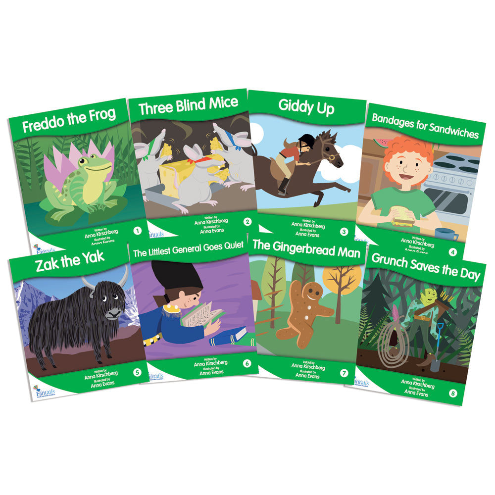 Fantail Readers Level 6 - Green Fiction (Set of 6)