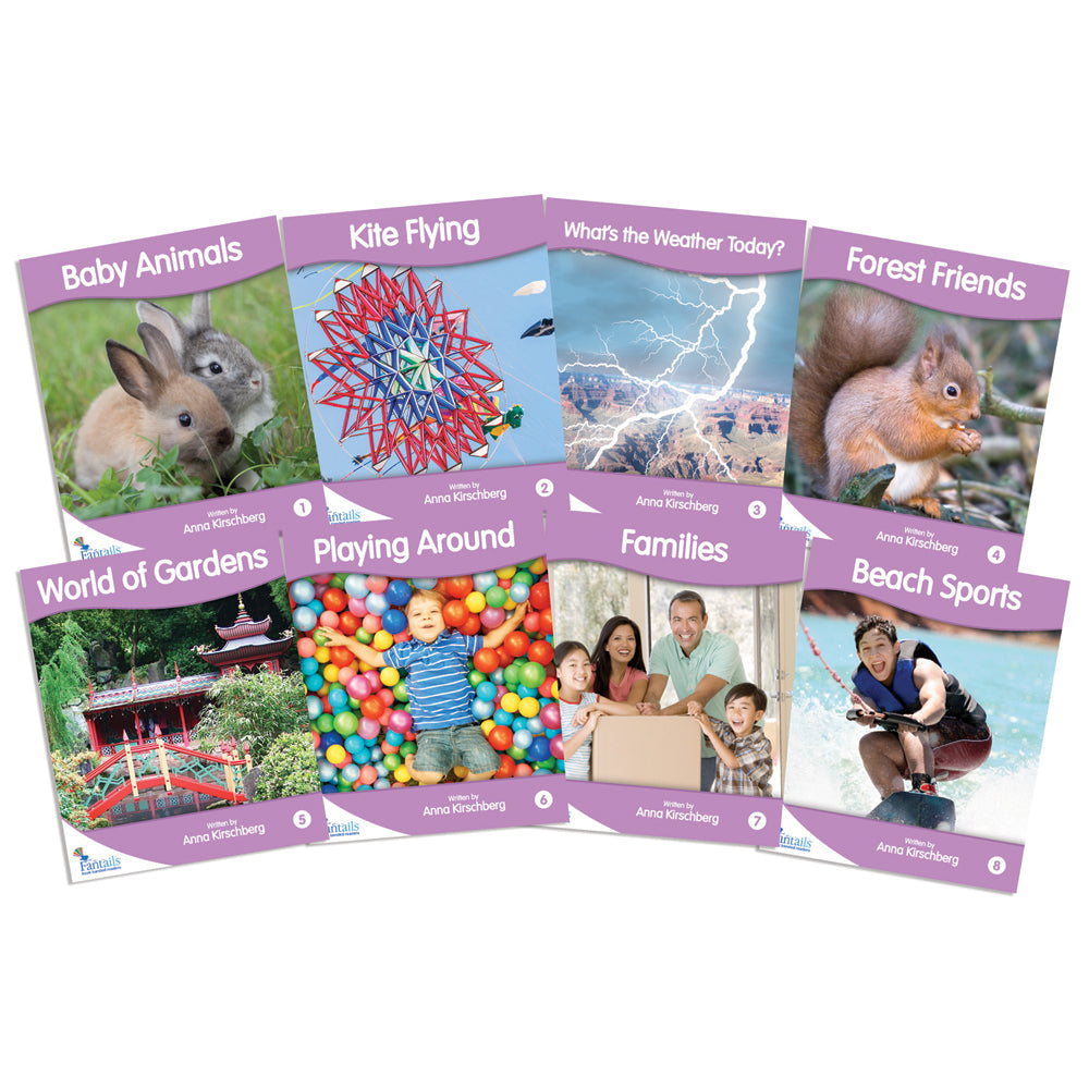 Fantail Readers Level 1 - Lilac Non-Fiction (Set of 6)