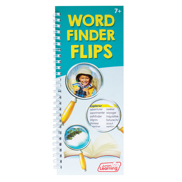 Junior Learning JL460 Word Finder Flips book faced front