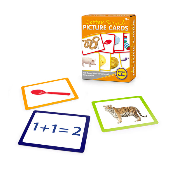 Junior Learning JL471 Letter Sound Picture Cards box and cards