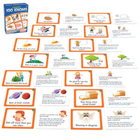 Junior Learning JL473 100 Common Idioms box and cards