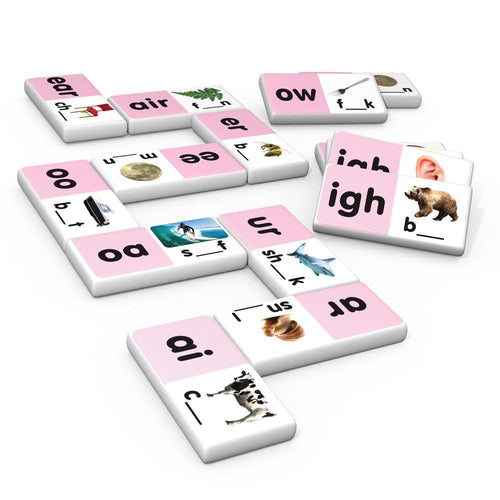 Junior Learning JL495 Long Vowels Dominoes pieces
