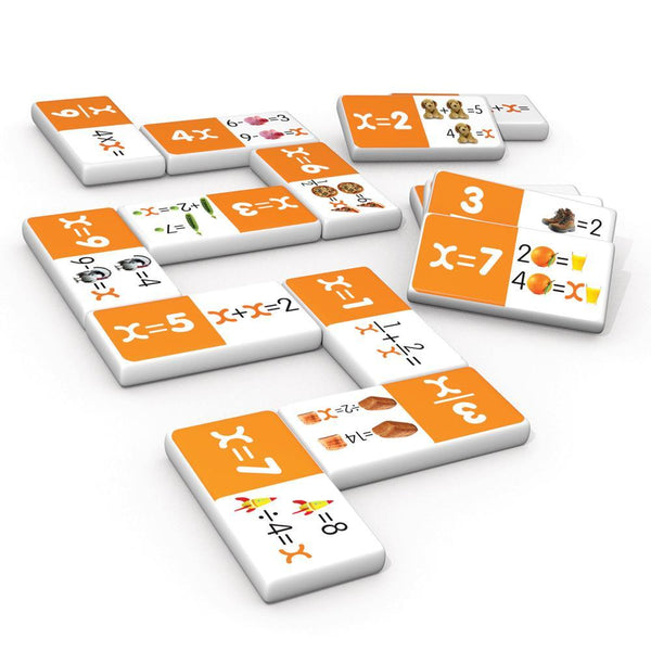 Junior Learning JL497 Match & Learn Algebra Dominoes pieces
