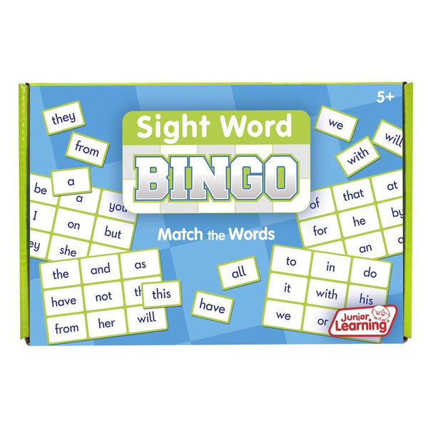 Junior Learning JL545 Sight Word Bingo box faced front