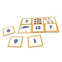 Junior Learning JL546 Number Bingo board and cards close up