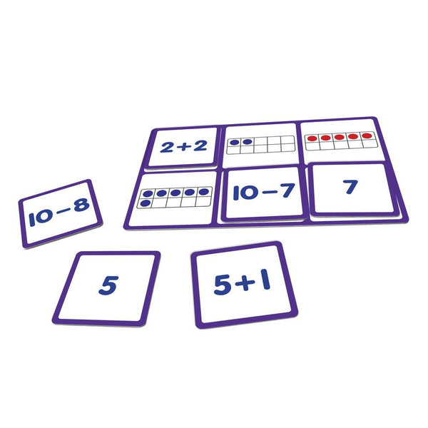 Junior Learning JL547 Ten Frame Bingo board and cards