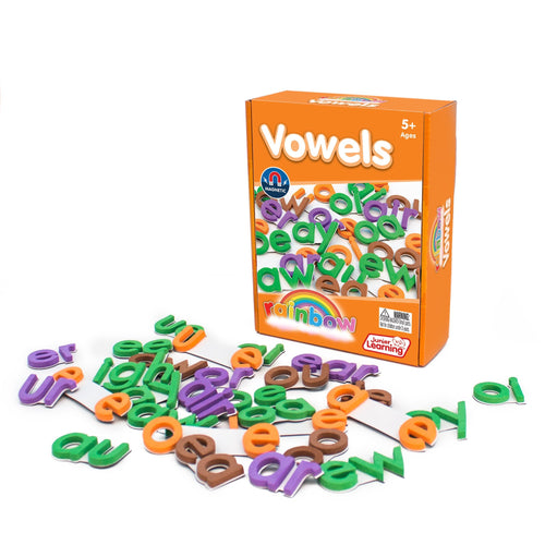 Junior Learning JL602 Rainbow Vowels - Print box and pieces