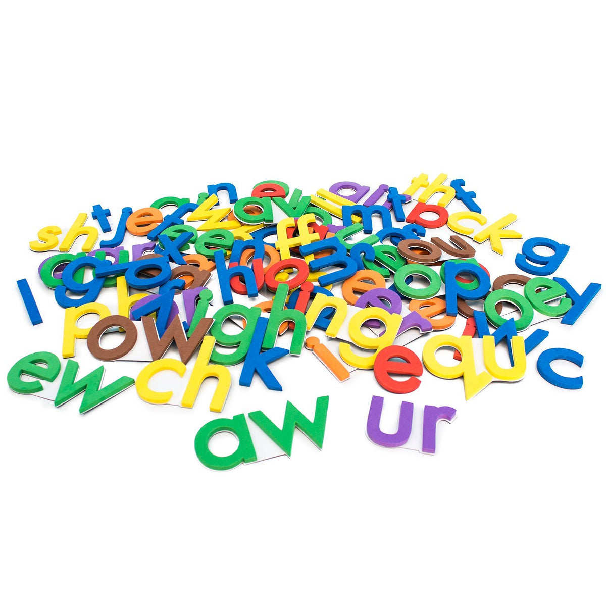 Junior Learning JL607 Rainbow Giant Phonics all pieces mixed