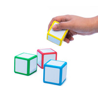 hand grabbing Junior Learning JL617 Write and Wipe Dice