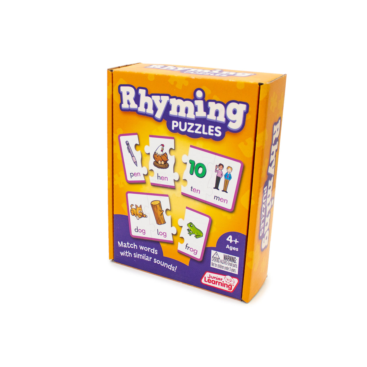 Junior Learning JL656 Rhyming Puzzles box angled left