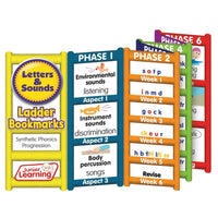 Letters & Sounds - Ladder Bookmarks